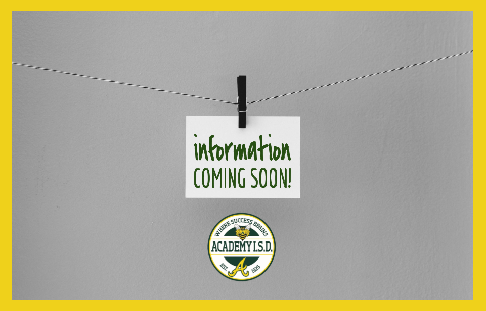 information coming soon
